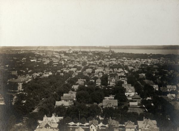 Looking southeast, 1907